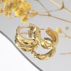 304 Stainless Steel Hoop Earrings for Women EJEW-C096-56G-4