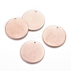 Ion Plating(IP) 304 Stainless Steel Pendants EJEW-L238-01B-RG-1