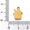 304 Stainless Steel Charms STAS-M084-01D-G-3