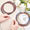 Stainless Steel Wire Necklace Cord DIY Jewelry Making TWIR-UN0001-04-3
