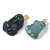 Natural Agate Pendants G-R459-007-1