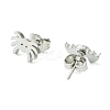 Non-Tarnish Cute Little Animal Theme 304 Stainless Steel Stud Earrings EJEW-B041-04F-P-2