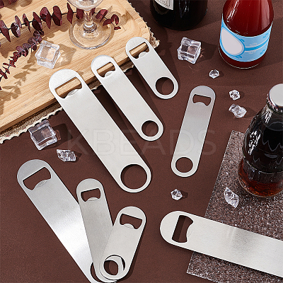 21Pcs 3 Style Stainless Steel Beer Bottle Openers AJEW-UN0001-22-1