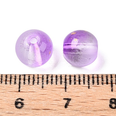 Frosted Baking Paint Glass Beads LS-DGLA-N005-8mm-06-1