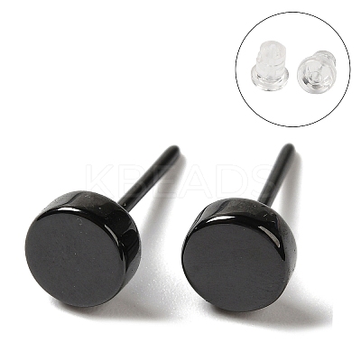 Hypoallergenic Bioceramics Zirconia Ceramic Stud Earrings EJEW-F340-05D-02-1