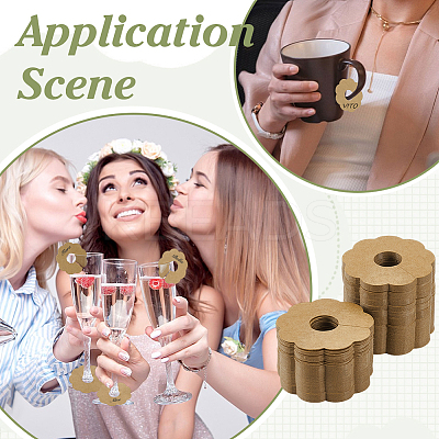 Paper Wine Glass Charms DIY-WH0060-46A-02-1