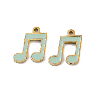 Ion Plating(IP) 316 Surgical Stainless Steel Charms STAS-U014-65G-02-1