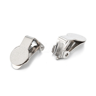 Tarnish Resistant 304 Stainless Steel Clip-on Earring Finding LS-STAS-G250-03P-1