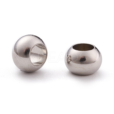 Tarnish Resistant 304 Stainless Steel Rondelle Beads X-STAS-I020-14-1