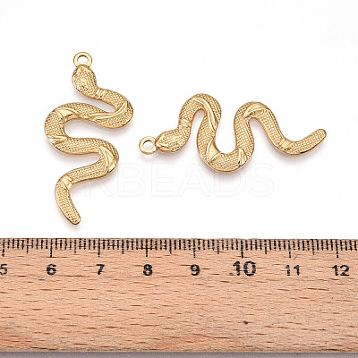 304 Stainless Steel Pendants STAS-N109-43G-1