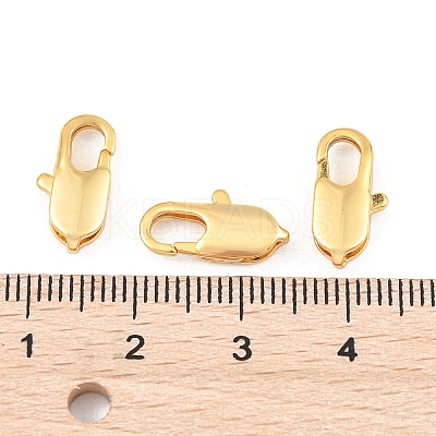 SHEGRACE Brass Lobster Claw Clasps XGR0008G-09G-1