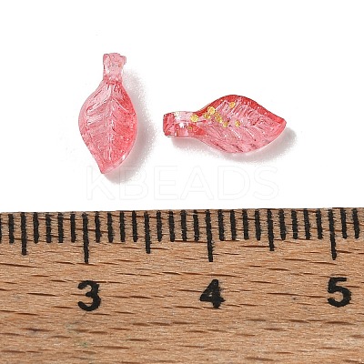 Transparent Acrylic and Gold Foil Pendants AC-CBAF9C1-04A-1