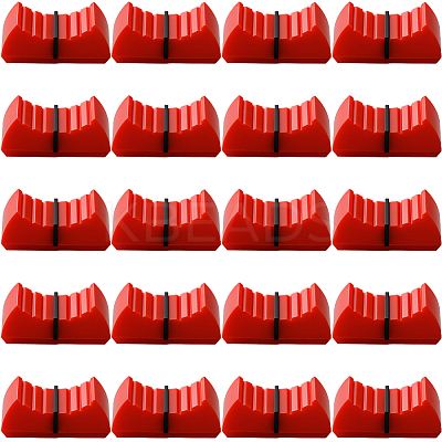 20Pcs Plastic Audio Console Slider Caps AJEW-CN0004-53C-1