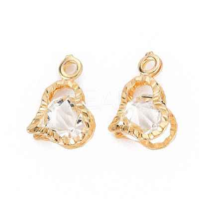 Rack Plating Eco-Friendly Iron Pendants IFIN-Q133-013-NR-1