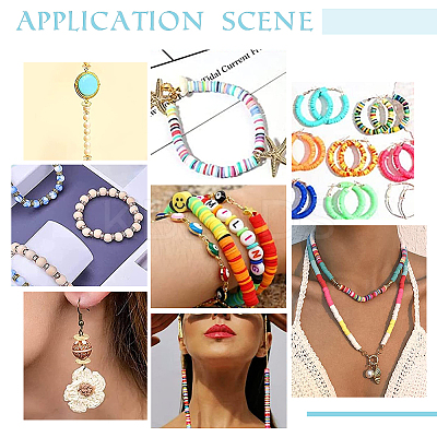 DIY Bead Jewelry Making Finding Kit DIY-PH0010-34-1