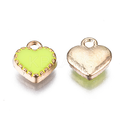 Alloy Enamel Charms X-ENAM-Q033-51-1