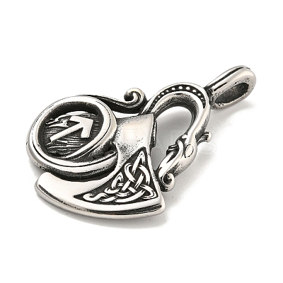316 Surgical Stainless Steel Pendants STAS-E212-165AS-1