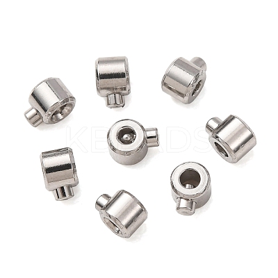 304 Stainless Steel Crimp Beads STAS-A151-04P-1