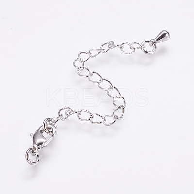 Long-Lasting Plated Brass Chain Extender LS-X-KK-F711-10P-1