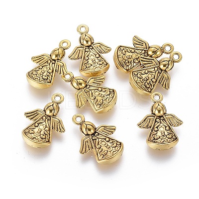 Tibetan Style Alloy Angel Pendants LS-GLF1238Y-1
