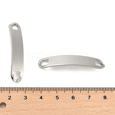 Non-Tarnish 201 Stainless Steel Connector Charms STAS-K265-02B-P-1