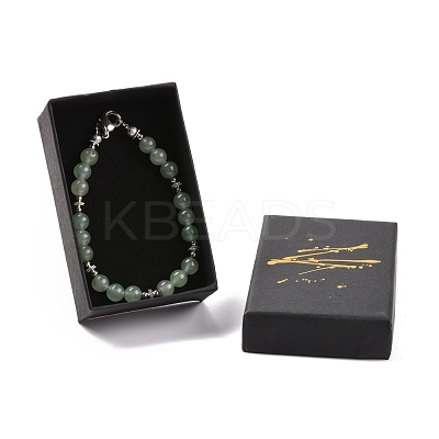 Hot Stamping Cardboard Jewelry Packaging Boxes CON-B007-01D-1
