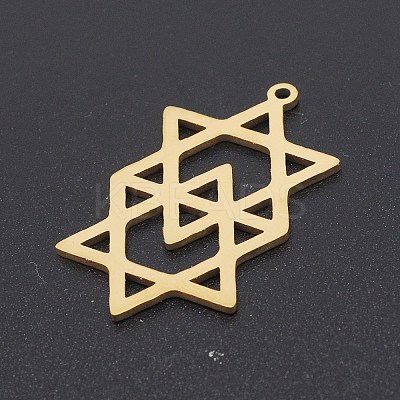 201 Stainless Steel Pendants STAS-S105-LA235-1