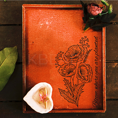 Self-Adhesive Silk Screen Printing Stencil DIY-WH0338-100-1