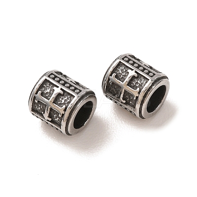 316 Surgical Stainless Steel European Beads SA-CBA7555-01AS-05-1