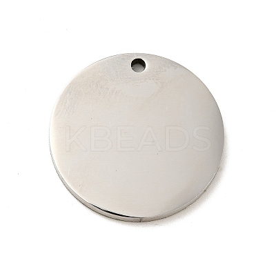 Non-Tarnish 201 Stainless Steel Pendants STAS-J041-04D-1
