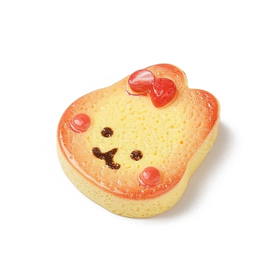 Cute Opaque Resin Cabochons RESI-G106-02C-1