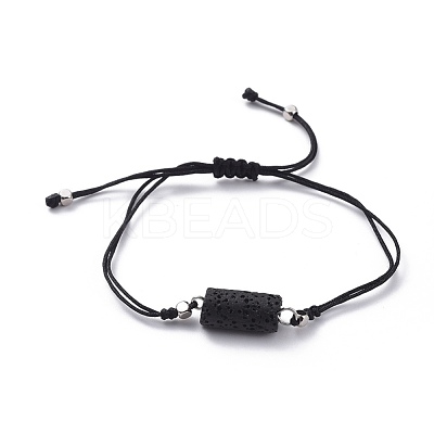 Unisex Adjustable Nylon Thread Cord Braided Beaded Bracelets BJEW-JB04714-1