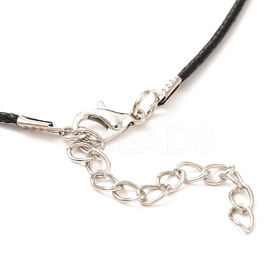 Rack Plating Alloy Heart Pendant Necklaces Sets NJEW-B081-07B-1