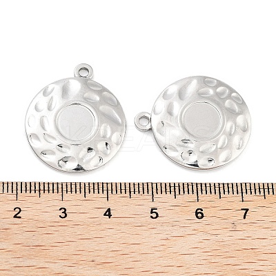 Non-Tarnish 304 Stainless Steel Pendant Cabochon Settings LS-STAS-P364-09P-1