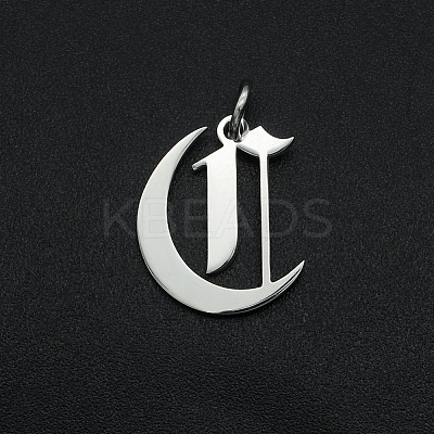 Non-Tarnish 304 Stainless Steel Pendants A-STAS-R111-JA565-C-1