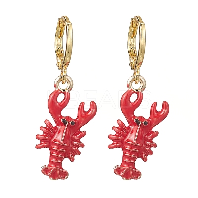 2 Pairs Zinc Alloy Leverback Earrings EJEW-JE06911-1