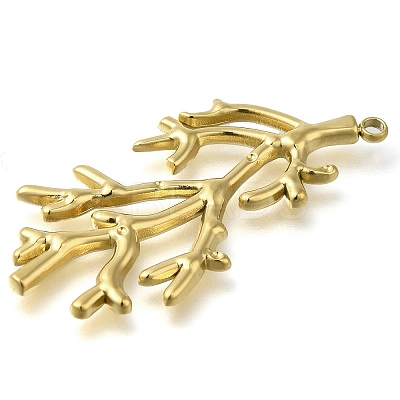 Ion Plating(IP) 304 Stainless Steel Big Pendants STAS-I310-02G-1