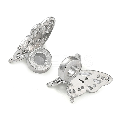 Rack Plating Brass Clear Cubic Zirconia Pendants KK-B078-03P-1