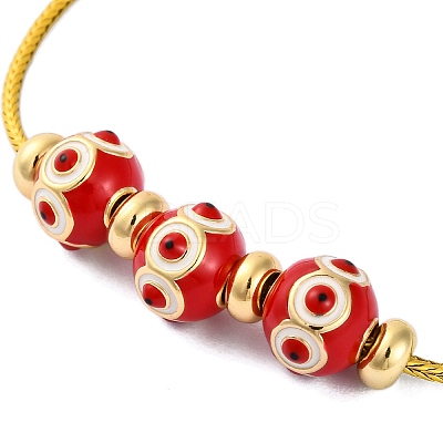Brass European Bracelets BJEW-C080-03G-06-1