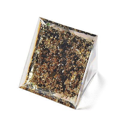 Orgonite Pyramid Resin Energy Generators DJEW-D013-01H-1