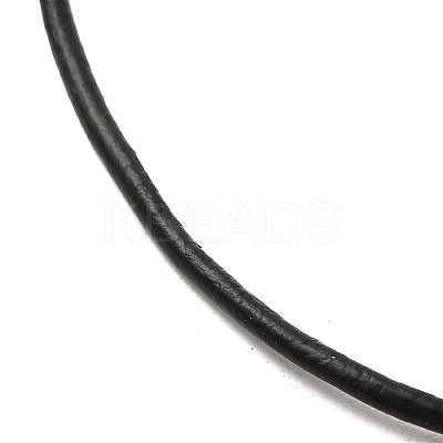 Leather Cord Necklace Jewelry Making X-NFS058-1-1