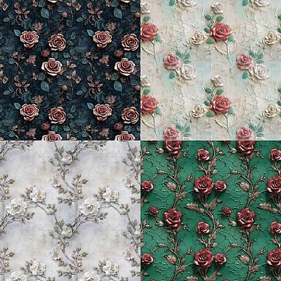 Scrapbook Paper Pads LS-DIY-H177-02J-1
