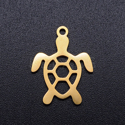 Ion Plating(IP) 304 Stainless Steel Hollow Pendants LS-A-STAS-Q201-JN280-2-1