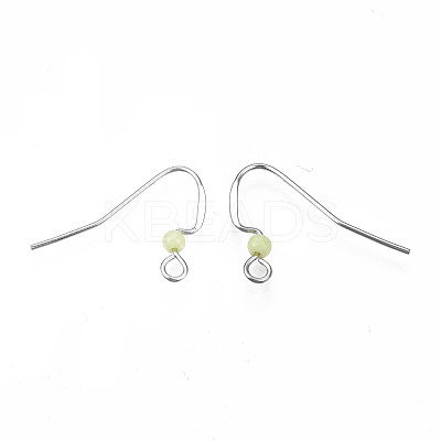 304 Stainless Steel Earring Hooks STAS-S057-62-1