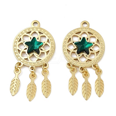 304 Stainless Steel Pendants STAS-L290-03G-1