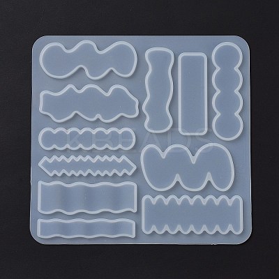 DIY Irregular Shape Cabochon Silicone Molds for Hair Clips LS-DIY-L069-01B-1