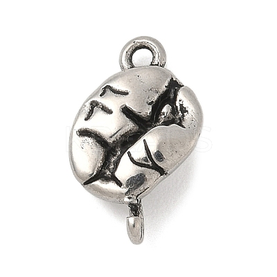 304 Stainless Steel Internal Organs Connector Charms STAS-S183-14AS-1