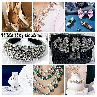 Sew on Rhinestone RGLA-T034-4x15mm-06-1