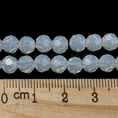 Imitation Jade Glass Beads Stands EGLA-A035-J6mm-D06-1