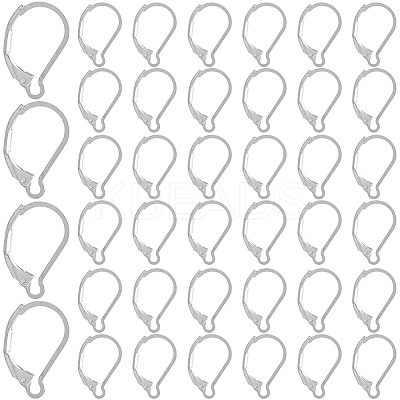 304 Stainless Steel Leverback Earring Findings STAS-SP0001-05A-1